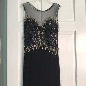 Black Mileny Fordonna Evening Dress
